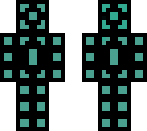 blue and cyan target