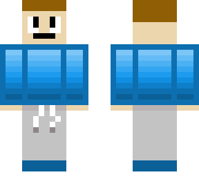 blue skin