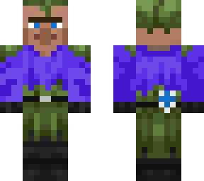 blue swamp villager