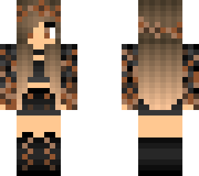 brown aesthetic flower crown girl