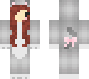 brown hair cat girl edit