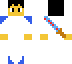 cool skin with diamond sword