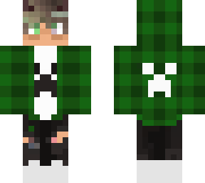 coolest creeper boy skin (4px)