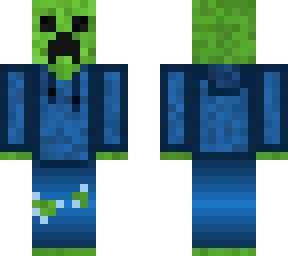 creeper in hoodie