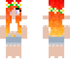 cute flower crown girl