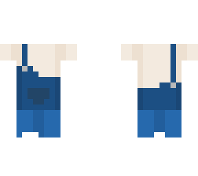 cute overalls template
