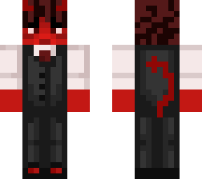 demon in suit