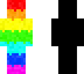 drippy rainbow man