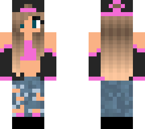 edit pink girl