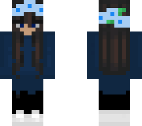 egirl skittl blue flowers