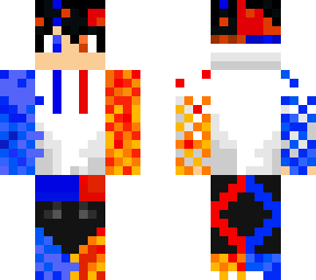 fire and water skin