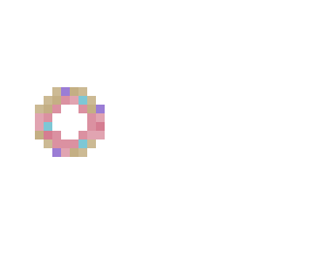 floating donut