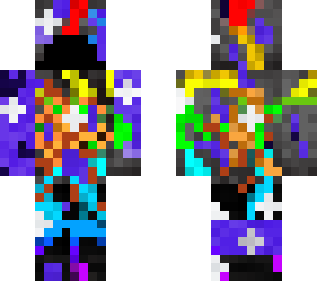 galaxy rainbow demon void
