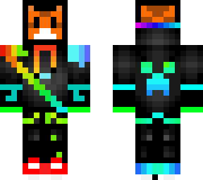 geometry dash nova skin orange cat