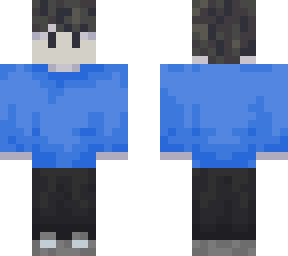 ghostbur w/blue sweater