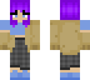 girl skin with purple hair (nihachu based)