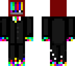 glitched tv skin