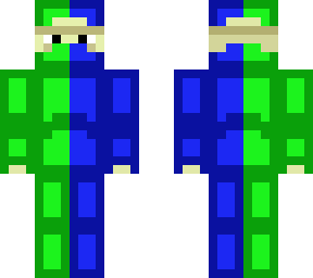 green n blue