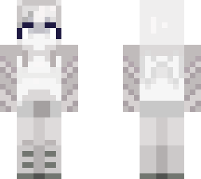 grey/white angel