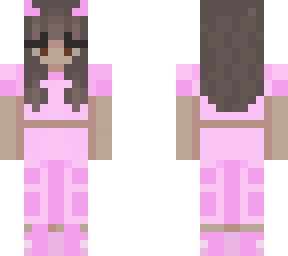little pink flower demon