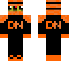 melon man in a ninja suit