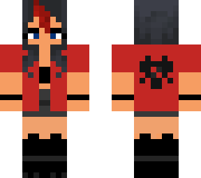 my minecraft skin (it's like aphmau's skin ik)