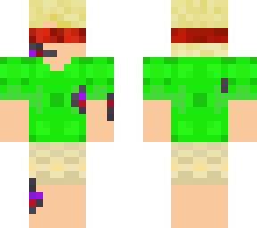 my oc in the spring (corrupted)
