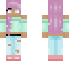 pastel rainbow gal