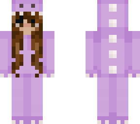 purple dino onesie