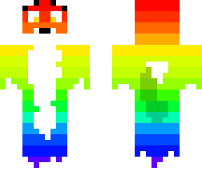 rainbow wolf