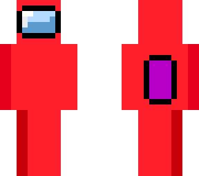 red among us with nether portal back