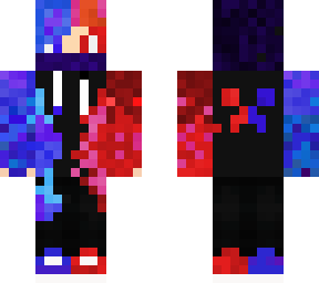 red and blue mix?