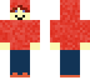 red hoodie boy