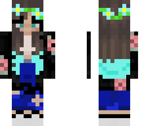 rose teal flower girl(not mine)