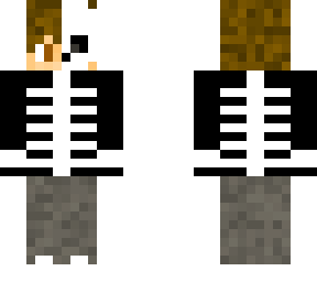 skin esqueleto hombre