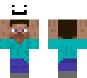 steve holding dreams head