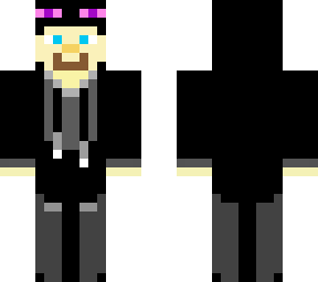 steve in enderman suit