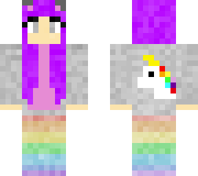 unicorn cat skin idea by unicorncatgamer