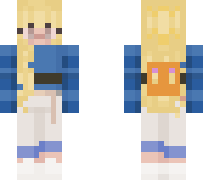 - blonde girl -