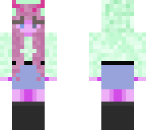 alien egirl with antenas