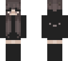 black bear girl