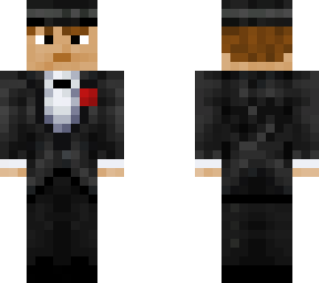 black suit
