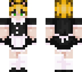blonde cat boy maid v4