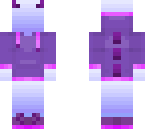 blue & pink devil
