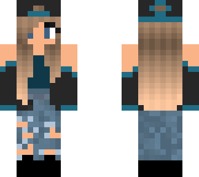 blue n black tomboy