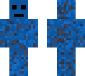 blue skin