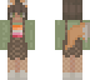 brown haried fox girl <3