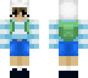 brunette finn :