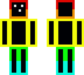 cartoonish rainbow