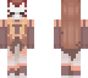 cat mask girl